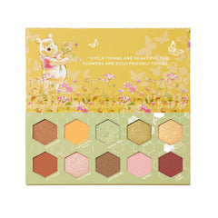 ColourPop Winnie the Pooh Sweet As Can Bee palette cover for travel-ready looks.
