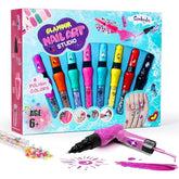 Combaybe 8-count nail art pen set colors for easy kid-friendly nail art.