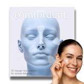 Comfordent smoothing triangle patches for forehead - targeted, discreet wrinkle patching for daytime use.