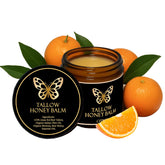 COMFORTENA Eloix Beef Tallow Honey Balm jar highlights deep hydration for dry skin.