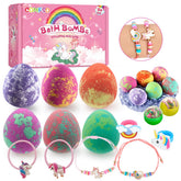 comfso dino egg bathbomb with surprise toy inside for kids bath time joy