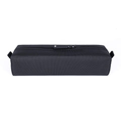 Comfyable small toiletry bag front view, travel-ready organizer for toiletries and cables.