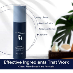 Comme Homme capislow plant-based extract helps maintain a polished, neat look.