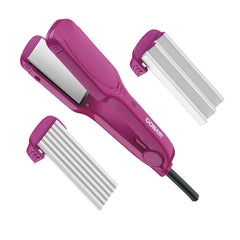 Conair 3-in-1 styler with flat plates for sleek straight looks