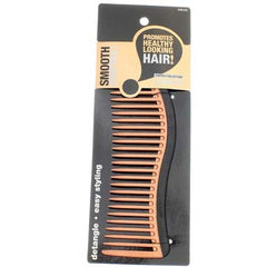 Conair Copper Detngle Comb in-use on wet hair for gentle glide.