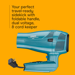 Conair Cord-Keeper Dryer ionic-conditioning delivers smoother, shinier results.