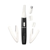 Conair GIRLBOMB storage tin keeps the trimmer kit organized for travel.