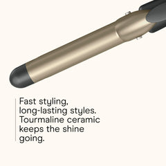 Conair Infiniti Pro curling iron offers five heat settings up to 400°F.