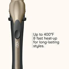 Conair INFINITI PRO wand heats up in 30 seconds for quick styling
