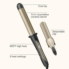Conair INFINITI PRO wand with detachable clip for versatile styling options