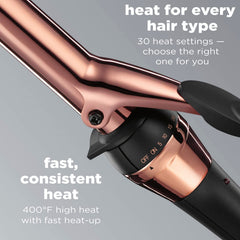 Conair INFINITIPRO Rose Gold with heat settings dial for versatile styling