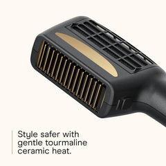 Conair Infinitipro wide-tooth thermal comb for detangling with even heat.