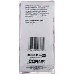 Conair lightweight shower cap is comfortable to wear for quick routines