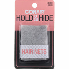 Conair red de cabello marrón, set de 3, para uso diario