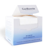Conbonnie Clean Face Towels XL with a soft-plush surface for gentle cleansing.