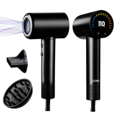 CONFU hair dryer with 110000 RPM motor for fast, frizz-free drying at home.