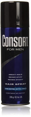 Consort for Men unscented extra-hold spray bottle for all-day control