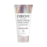 Coochy Shave Cream Island Paradise bottle pour for smooth, rash-free shaving