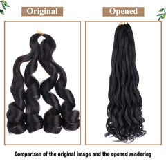 COOKOO box-braids style idea highlights knotless look with lightweight fibers.