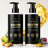 COOLKESI Tripeptide Hair Growth Shampoo bottle promotes fuller, healthier-looking hair.