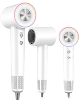 Coolpub high-speed hair dryer front view highlights fast drying for busy mornings.
