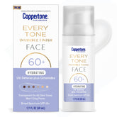 Coppertone Every Tone bottle pump for easy, mess-free application.