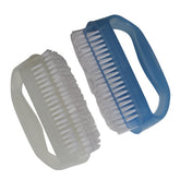 Coralpearl Nail Brush Set with ergonomic grip for comfortable nail cleaning at home.