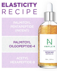 CORÉANA AMPLE:N serum pump closeup for easy, controlled application.