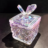 CORFULRA dappen dish with large lid for organized acrylic liquids during manicures.