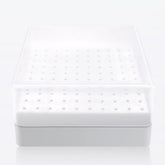 CORFULRA nail drill bits holder front view for organized storage and quick access.