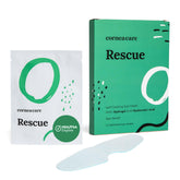 CorneaCare Rescue hydrogel eye mask pack demonstrates quick cooling relief for irritated eyes.