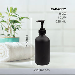 Cornucopia Brands matte-finish bottle surface writeable for easy labeling.