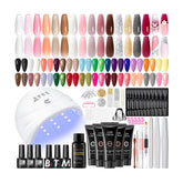 COSCELIA gel nail kit front view for at-home salon-quality manicures