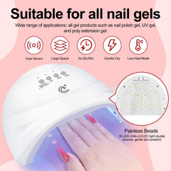 COSCELIA nail drill in action for smooth prep.