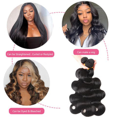 Coshgirl unprocessed Brazilian hair weft shows tangle-free performance