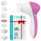 COSLUS Facial Cleansing Brush front view for daily deep cleansing routine