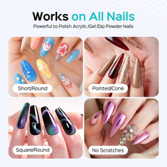 COSLUS nail drill battery charges fast and supports long sessions between charges.
