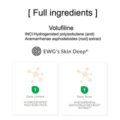 COSMETIC BOOSTERS Volufiline used on face and body for customizable routines
