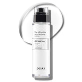 COSRX 6X peptide-toner-serum pump demonstrates quick absorption and elasticity boost.