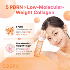 COSRX green caviar centella illustration highlights soothing, nourishing actives.