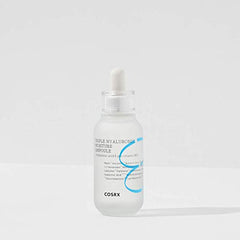 COSRX Hydrium droplet on skin illustrates quick absorption and hydration