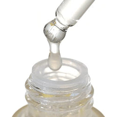 COSRX Propolis Ampoule swirl on skin demonstrates radiant, even-toned complexion potential