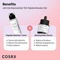 COSRX Redness-relieving Niacinamide Serum application demonstrates even tone without irritation.