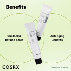Application scene of COSRX Retinol 0.3% Cream in a nightly skincare ritual