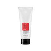 COSRX cleanser foam close-up showing creamy lather for clear skin.