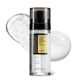 COSRX Snail Mucin 74% dual-essence bottle showing lightweight hydration.