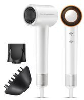 Cosy Companions hair dryer with 150000 rpm motor delivering ultra-fast drying for busy mornings.