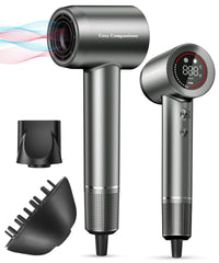 Cosy Companions hair dryer with HD display offers clear settings for hair care.