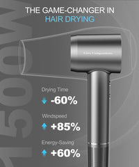 Cosy Companions hair dryer features intelligent thermo control to protect hair.