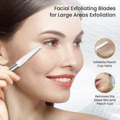 Cosylife coarse blades shape brows and remove debris safely for a clean look.